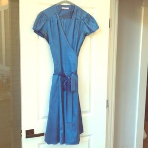 Calypso Christian Celle Silk Wrap Dress